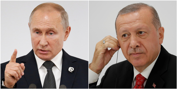 Erdogan et Poutine discutent d'un cessez-le-feu à Gaza et du conflit en Ukraine lors d'un entretien téléphonique