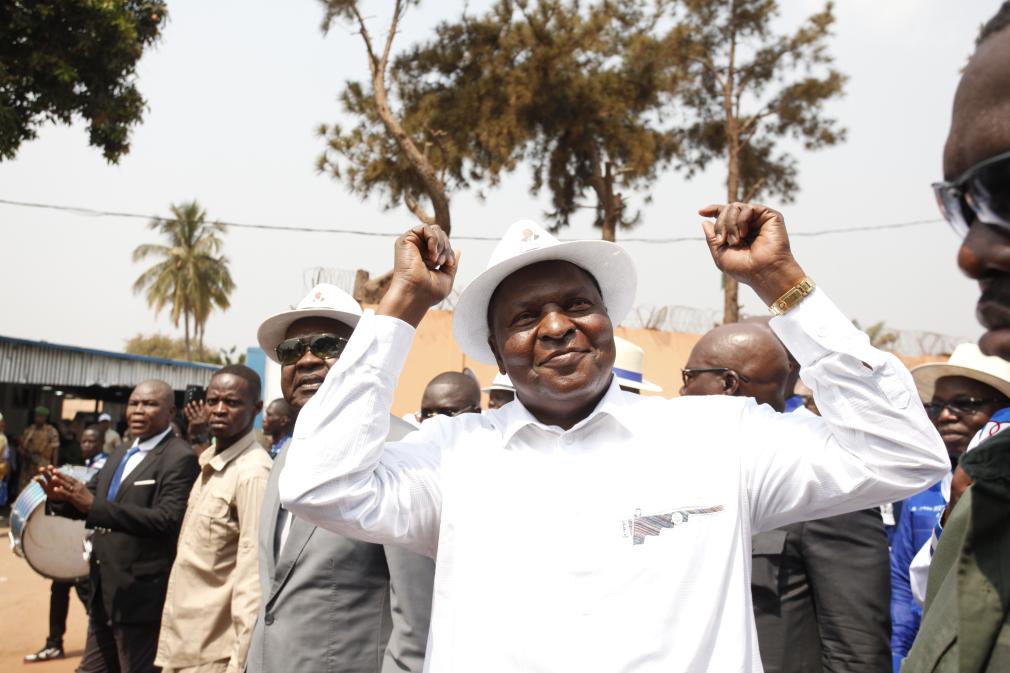 Le président centrafricain appelle à l'unité nationale après sa réélection