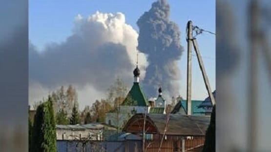 Russie : 450 personnes évacuées après l'explosion d'un dépôt de munitions dans l'oblast de Vladimir