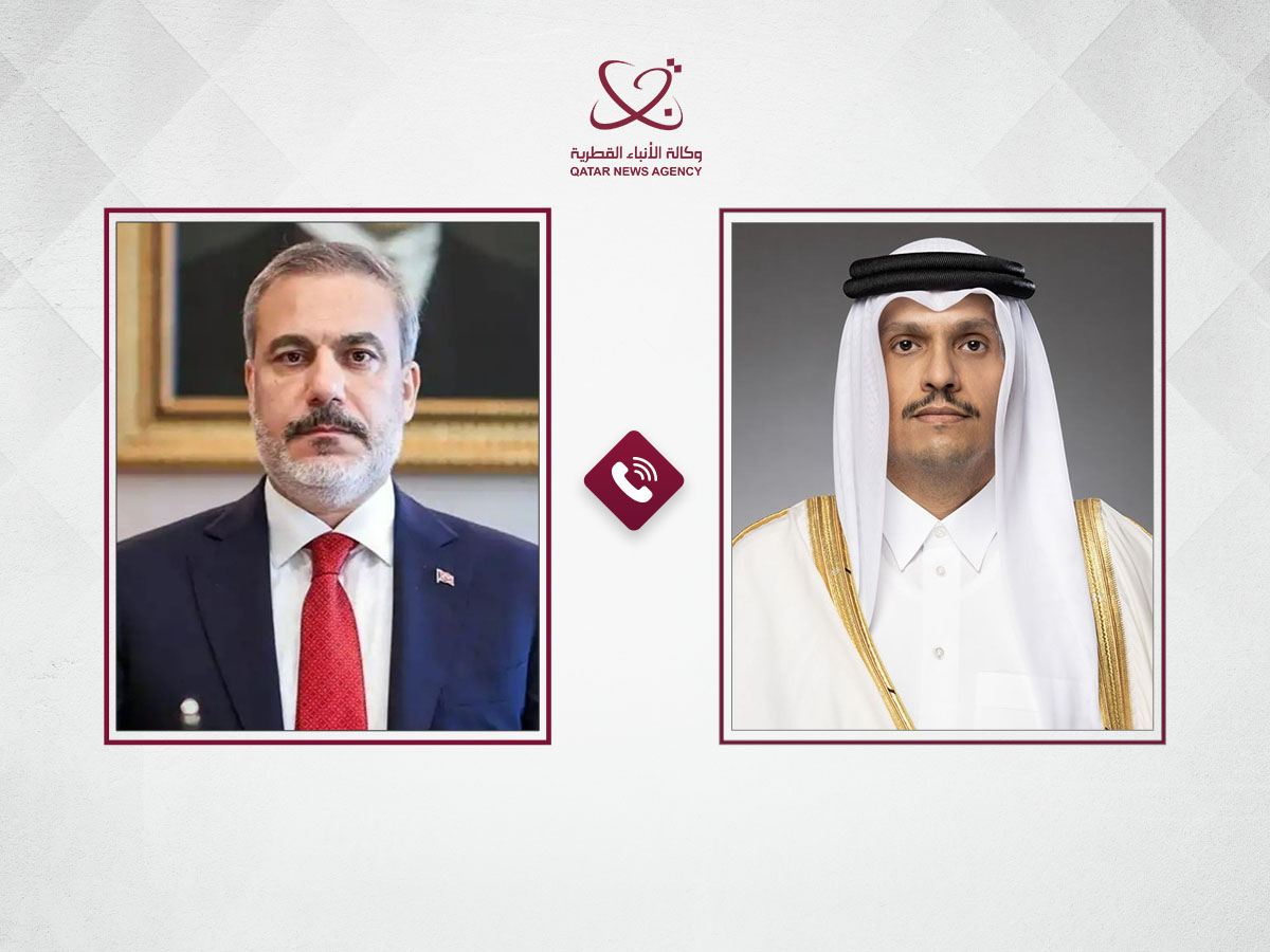  bookmark Le Premier ministre et ministre des Affaires étrangères reçoit un appel téléphonique du ministre turc des Affaires étrangères