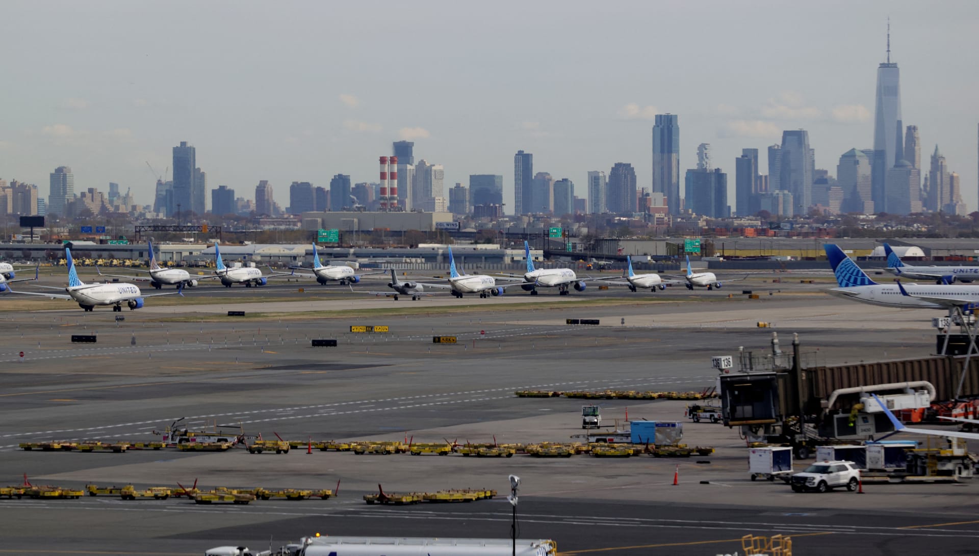 Etats-Unis : fermeture de l'aéroport de Newark, dans le New Jersey en raison d'une urgence aérienne
