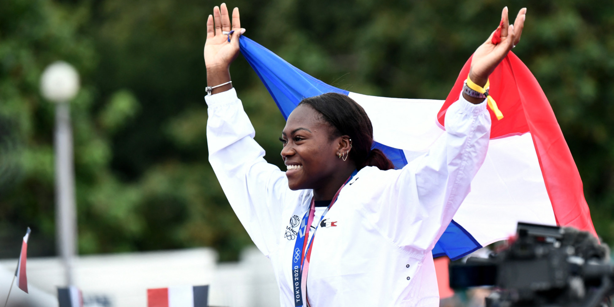 Clarisse Agbégnénou doit se contenter de la médaille d'argent aux Championnats d'Europe