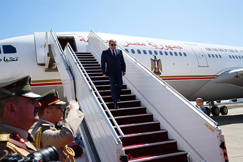 Al-Sissi à Bagdad pour participer au sommet arabe