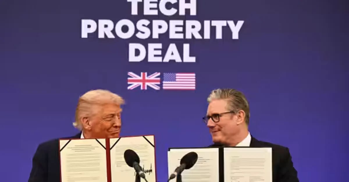 Les Etats-Unis suspendent la mise en œuvre d'un accord technologique avec le Royaume-Uni