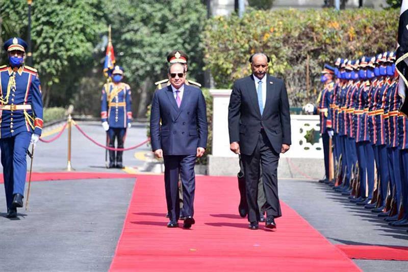 Visite au Caire du président du Conseil souverain du Soudan Abdel Fattah Al-Burhan
