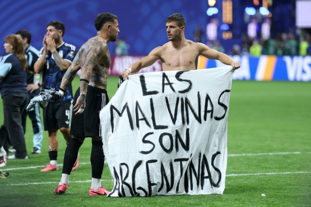 La Fifa se penche sur l'affaire de la banderole argentine sur les Malouines