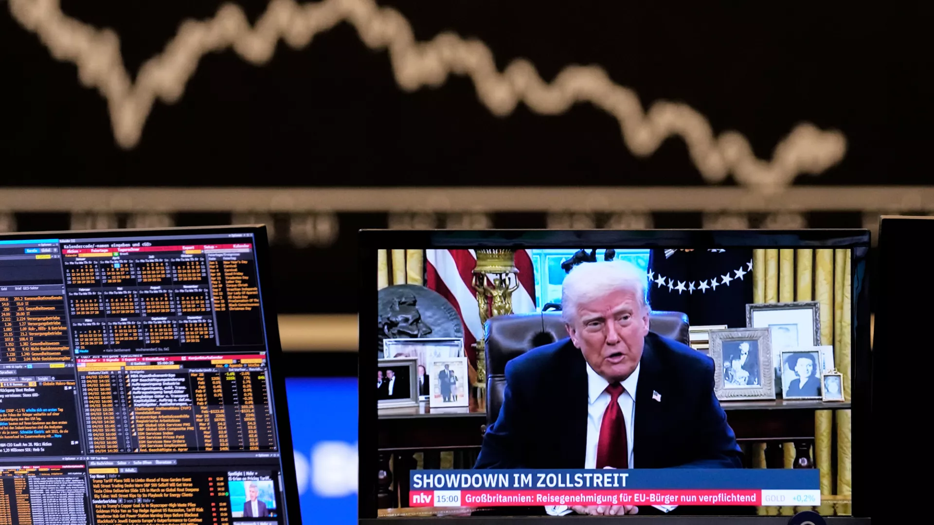 Trump’s tariff shock rattles markets as investors fear global trade war