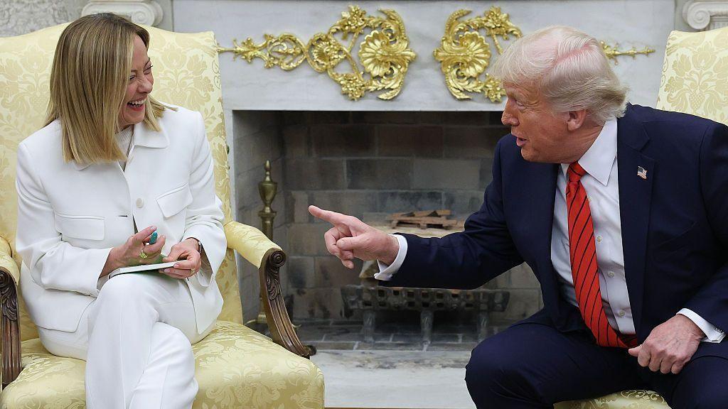 Italie : après son voyage à Washington, Giorgia Meloni a accueilli J.D. Vance à Rome