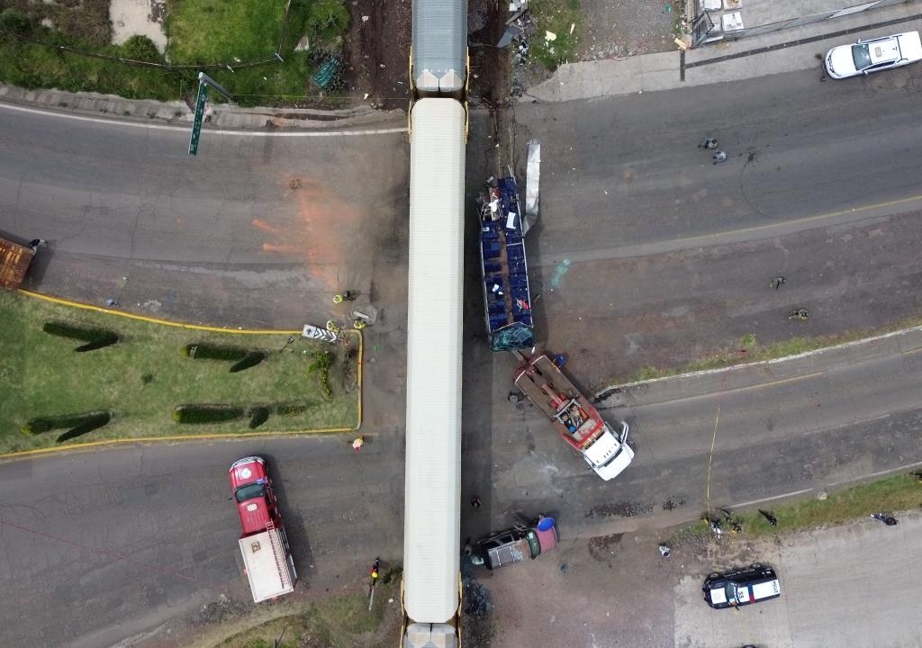 Mexique : huit morts et 45 blessés dans la collision d'un train et d'un bus