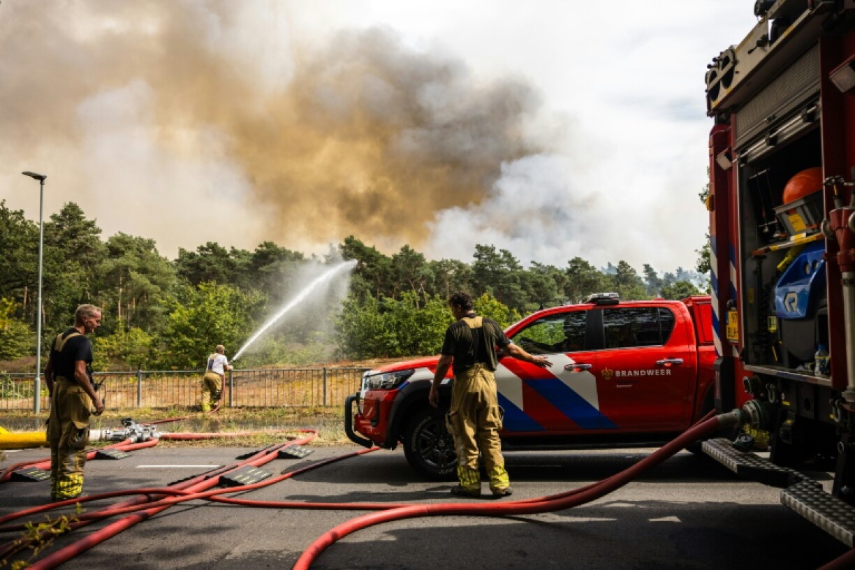 Le sud-est des Pays-Bas touché par un feu de forêt