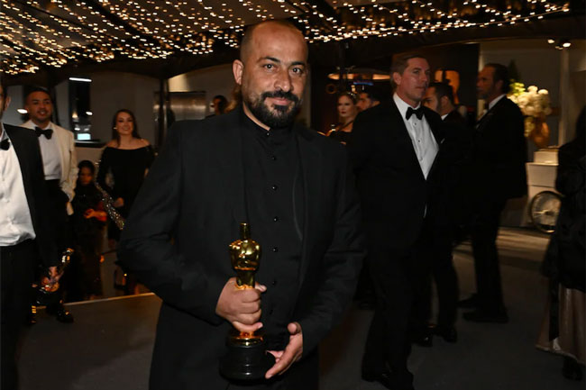 Un réalisateur palestinien oscarisé arrêté par l'armée israélienne, selon ses proches