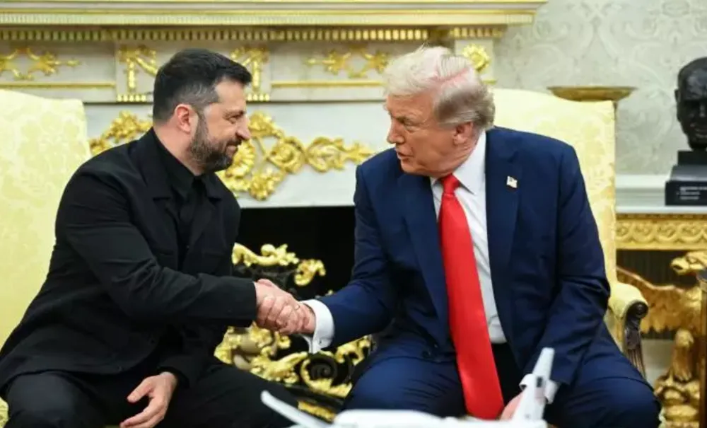 Trump et Zelensky affichent une unité prudente à Washington